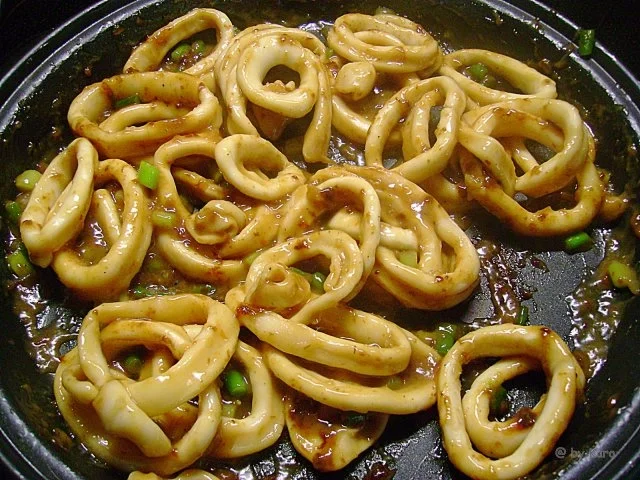 Fisch: Asiatisch marinierter Tintenfisch - Rezept - Bild Nr. 5