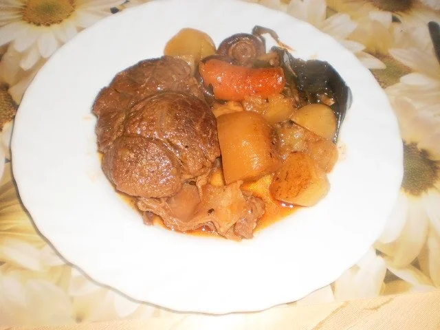 Beinscheibe geschmort - Rezept