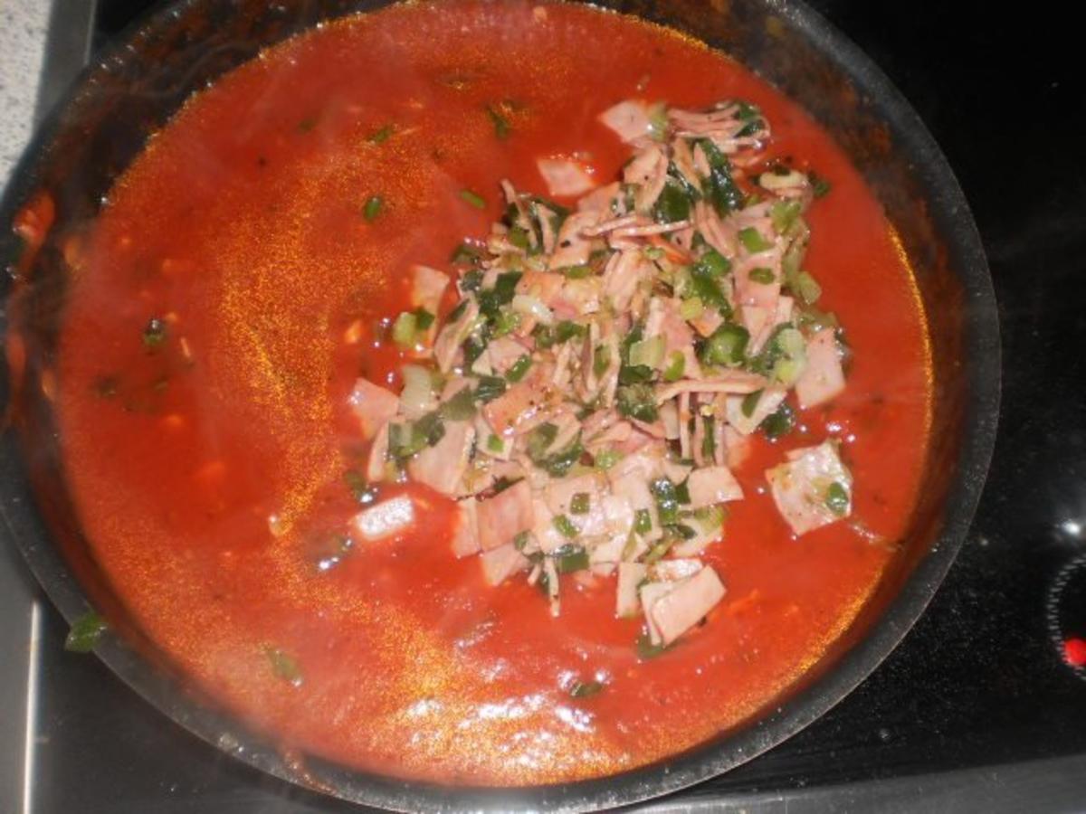 Spaghetti in Tomaten-Schinkensauce - Rezept - Bild Nr. 5