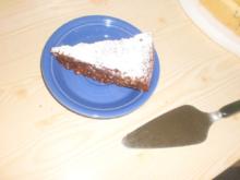 Dinkel-Brownies-Torte mit Schokolade - Rezept
