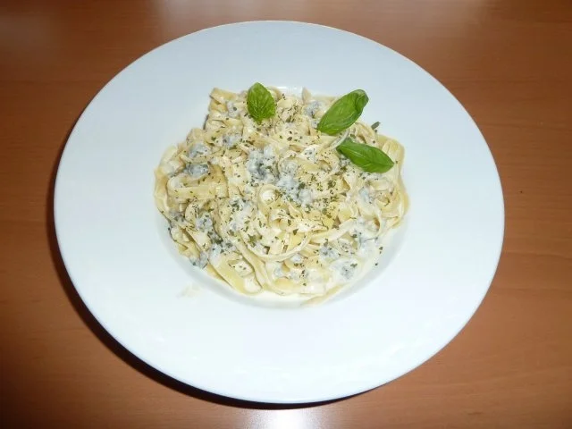 Fettuccine mit Käsesauce - Rezept
