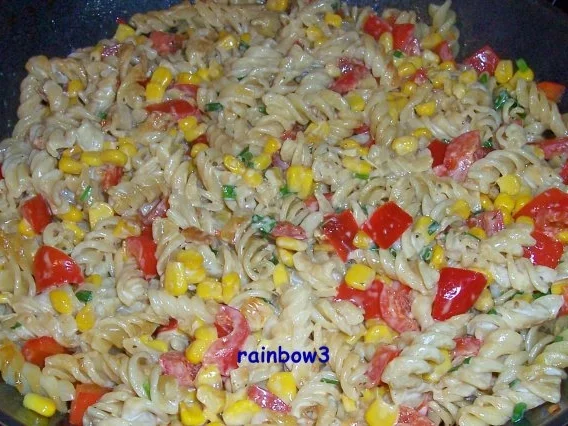 Rezept: Kochen: Bunte Nudel-Pfanne Kochen: Bunte Nudel-Pfanne - Rezept