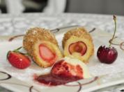 Rezept: Kirschknödel + Erdbeerknödel Kirschknödel + Erdbeerknödel - Rezept