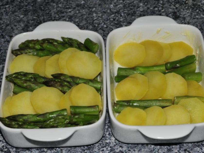 Spargel Kartoffel Gratin - einfach - von tonka