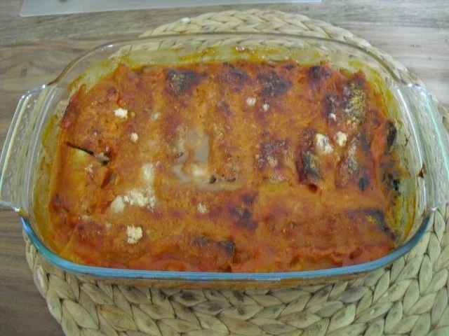 Rezept: Cannelloni in Tomaten-Sahne Bild Nr. 5 Cannelloni in Tomaten-Sahne - Rezept - Bild Nr. 5