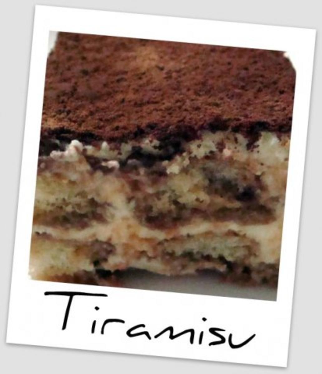 Tiramisu (ohne Alkohol) - Rezept