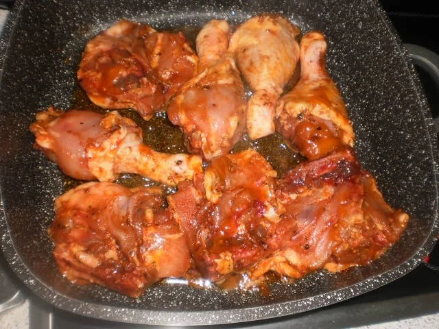 Rezept: Hühnchen in Rahm-Pilz-Sauce / Geflügelklein mit Pilzen und Schmorgurken Bild Nr. 12 Hühnchen in Rahm-Pilz-Sauce / Geflügelklein mit Pilzen und Schmorgurken - Rezept - Bild Nr. 12