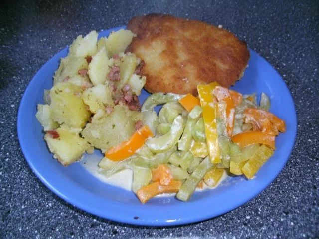 Gurken-Paprikagemüse - Rezept