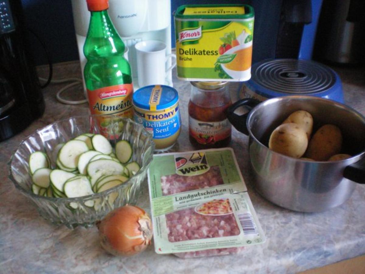 Kartoffel-Zucchini-Salat - Rezept - Bild Nr. 3