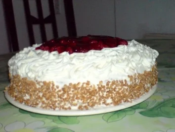 Rezept: Himbeertorte Himbeertorte - Rezept