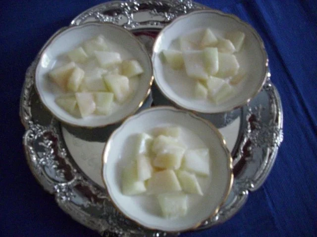 Rezept: Honigmelone asiatische Art Honigmelone asiatische Art - Rezept