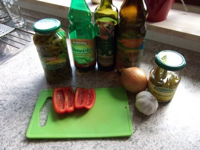 Bohnen-Paprikasalat Dieter´s Art - Rezept - Bild Nr. 2