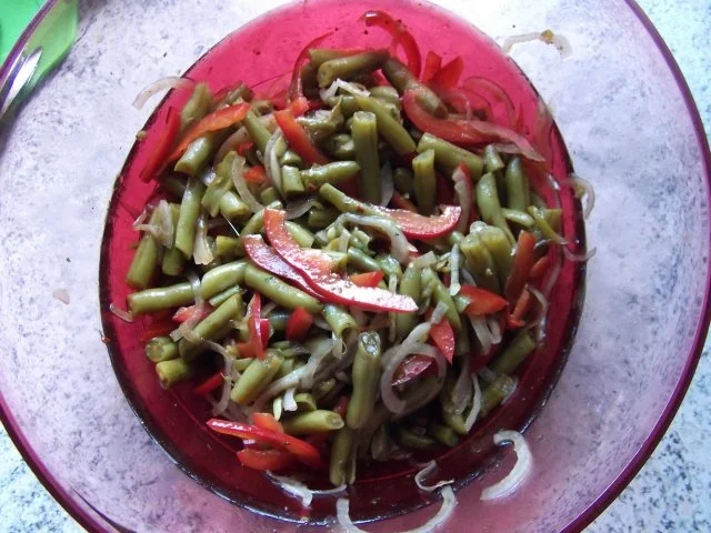 Bohnen-Paprikasalat Dieter´s Art - Rezept