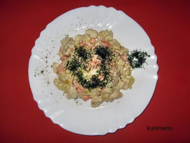 Rezept: Eismeerlachsforelle pikant Eismeerlachsforelle pikant - Rezept