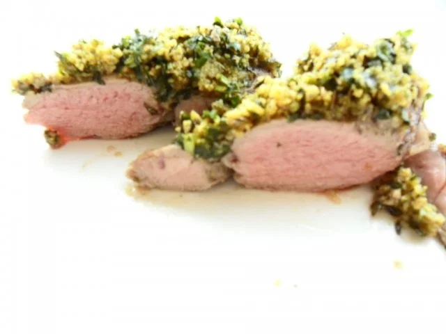 Lammlendchen mit Kräuterkruste - Rezept