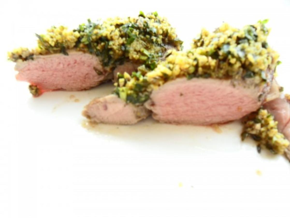 Lammlendchen mit Kräuterkruste - einfach - von sylvia57 Lammlendchen mit Kräuterkruste - einfach - von sylvia57