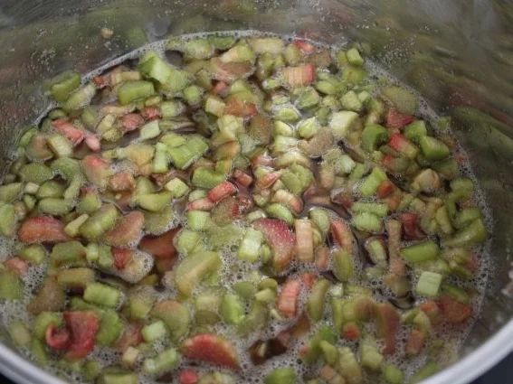 Rezept: Rhabarber-Konfitüre Bild Nr. 3 Rhabarber-Konfitüre - Rezept - Bild Nr. 3