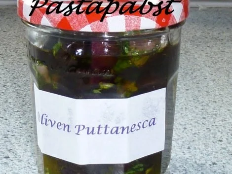 Oliven Puttanesca - Rezept