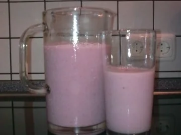 Erdbeermilch - Rezept