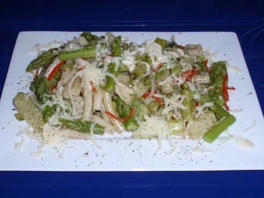 Rezept: Grüne Spargel-Nudel-Pfanne Bild Nr. 11 Grüne Spargel-Nudel-Pfanne - Rezept - Bild Nr. 11