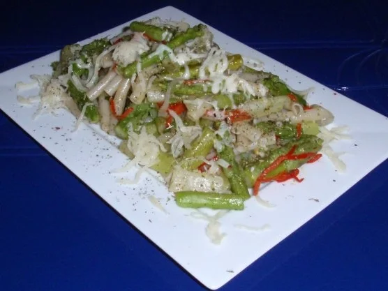 Rezept: Grüne Spargel-Nudel-Pfanne Bild Nr. 12 Grüne Spargel-Nudel-Pfanne - Rezept - Bild Nr. 12