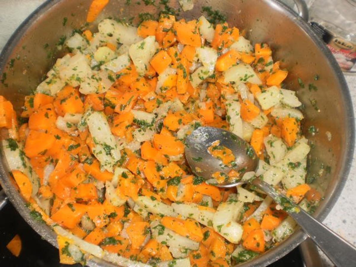 Hackbällchen ~ Möhren Kohlrabi Gemüse ~ Salzkartoffeln - einfach - von ...