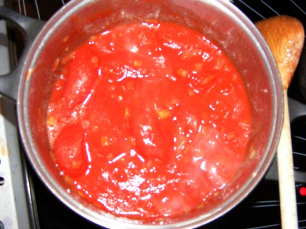 scharfe Tomatensauce - Rezept - Bild Nr. 3