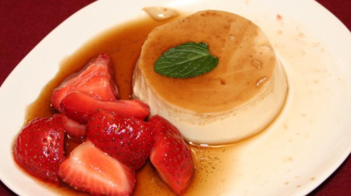 Bilder für Flan mit Eier und Milch - Rezept