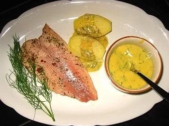 Rezept: Gebeizte Frorelle Gebeizte Frorelle - Rezept