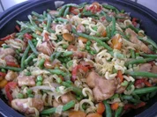 Wok Pfanne nach meiner Art - Rezept