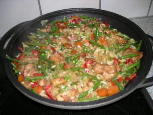 Wok Pfanne nach meiner Art - Rezept - Bild Nr. 3