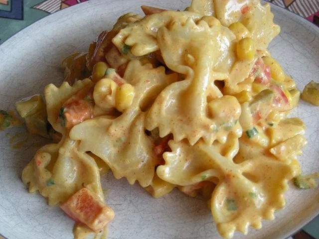 Nudelsalat mit Schmetterlingen - Rezept - Bild Nr. 6