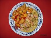 Blumenkohlröschen mit Rührei - Rezept