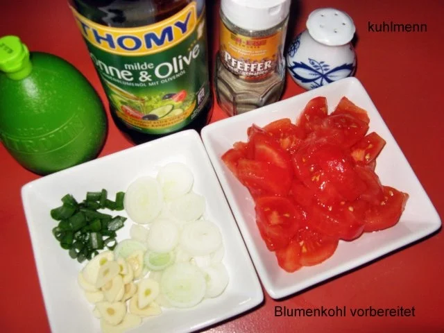 Rezept: Blumenkohlröschen mit Rührei Bild Nr. 3 Blumenkohlröschen mit Rührei - Rezept - Bild Nr. 3