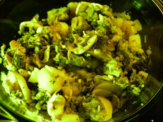 KARTOFFEL - BROCCOLI - SPARGEL - CHAMPIGNON - SALAT - Rezept