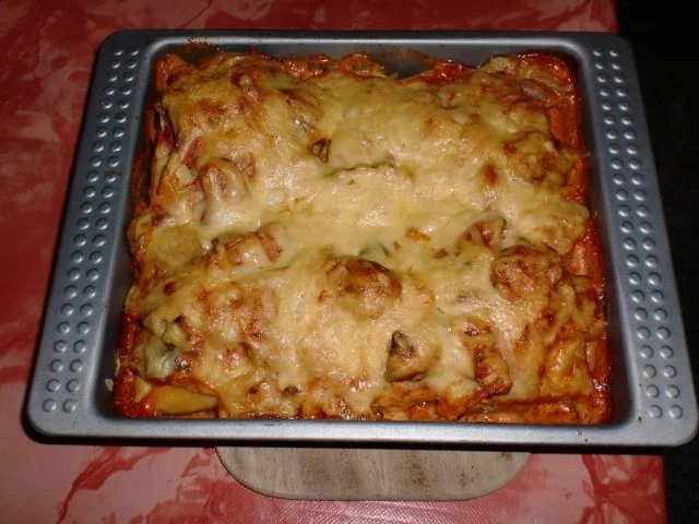 Bine`s Maultaschenauflauf - Rezept