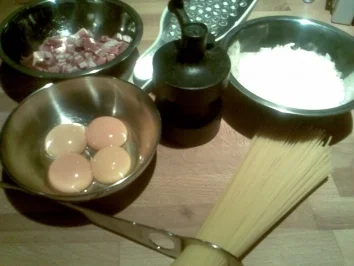 Spaghetti Carbonara - Rezept