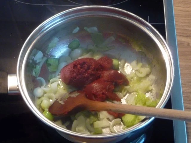 Pizza : Salami und Thunfisch Halb & Halb - Rezept - Bild Nr. 7