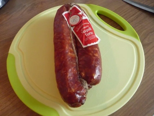 Pizza : Salami und Thunfisch Halb & Halb - Rezept - Bild Nr. 14