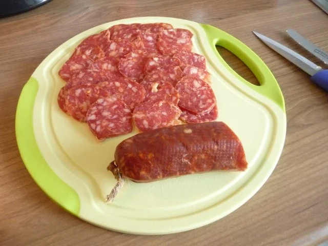 Pizza : Salami und Thunfisch Halb & Halb - Rezept - Bild Nr. 15