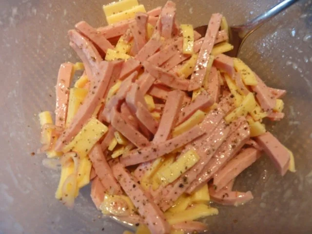 Salatbar:  WURSTSALAT - Rezept - Bild Nr. 3