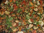 Gemüse vom Blech - Rezept