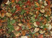 Gemüse vom Blech - Rezept