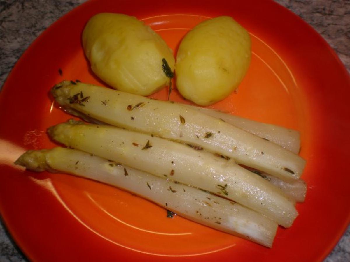 Spargel in der Folie - Rezept