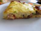 Speck-Käse-Torte mit Champignons - Rezept