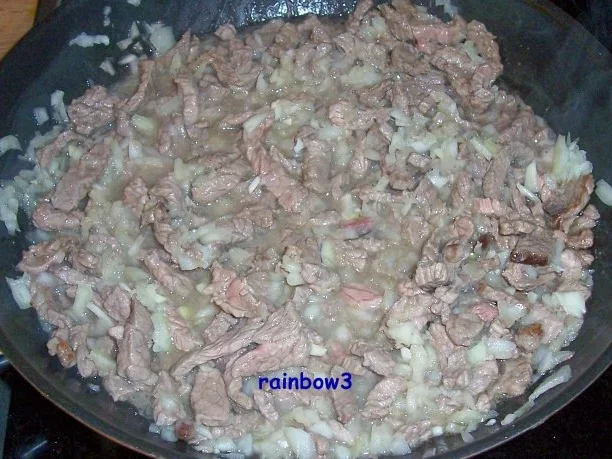 Kochen: Rindsgeschnetzeltes mit Tomatensauce - Rezept - Bild Nr. 4