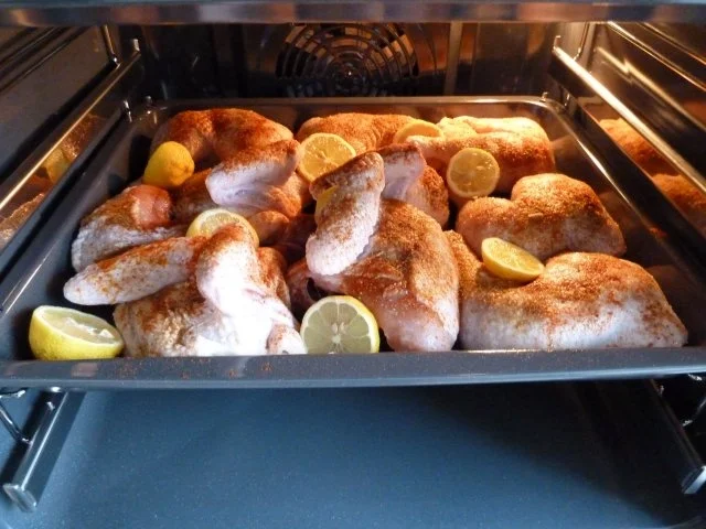 Geflügel : Zitronenhähnchen aus dem Backofen - Rezept - Bild Nr. 4