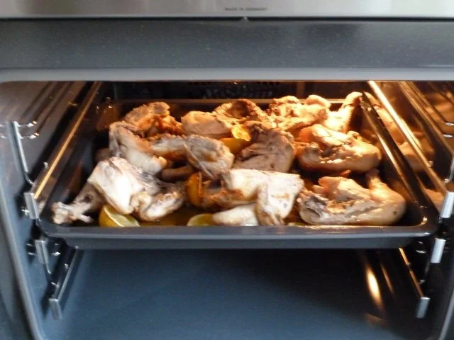 Geflügel : Zitronenhähnchen aus dem Backofen - Rezept - Bild Nr. 6