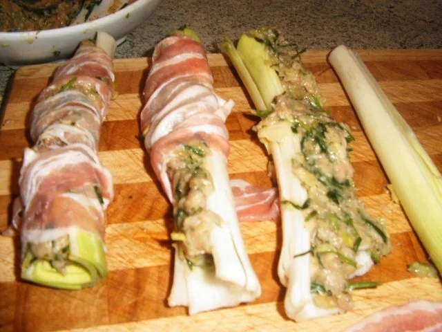 Rezept: Gefüllter Porree Bild Nr. 6 Gefüllter Porree - Rezept - Bild Nr. 6