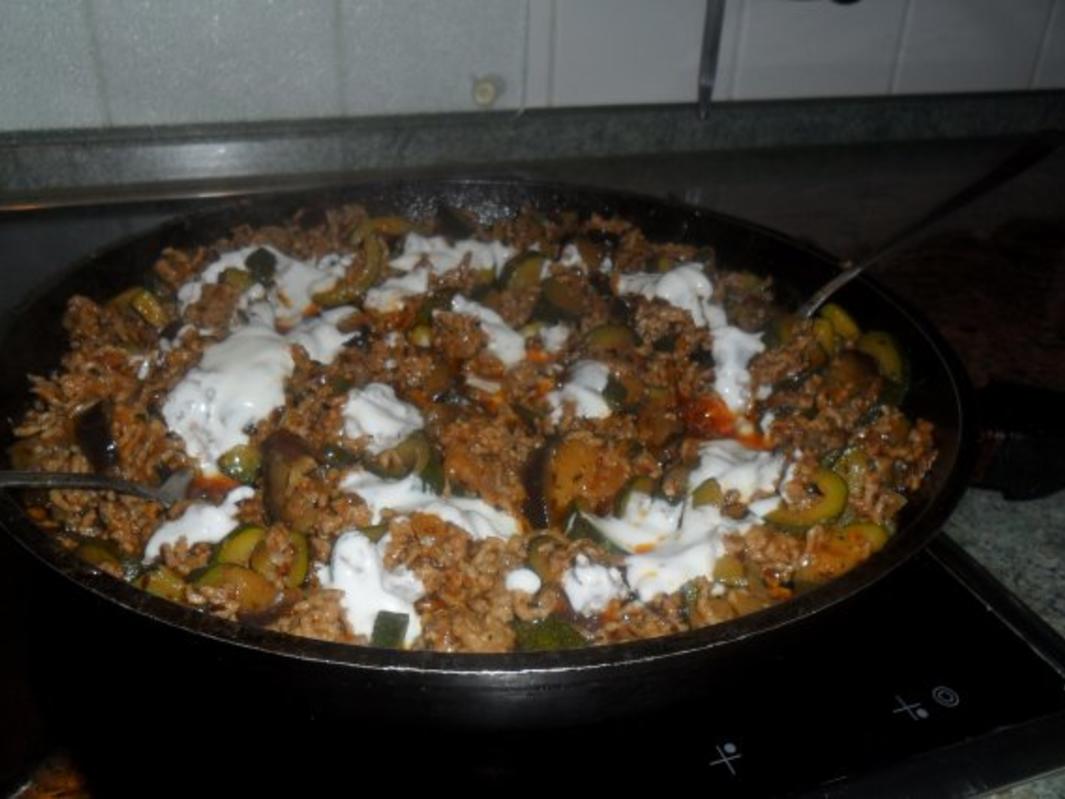 Griechisches hackfleisch - schnell &amp; einfach - 107 kcal/100g